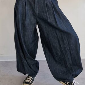 ΒΡΑΚΑ DENIM ΜΕ ΚΑΛΟΚΑΙΡΙΝΟ ΥΦΑΣΜΑ